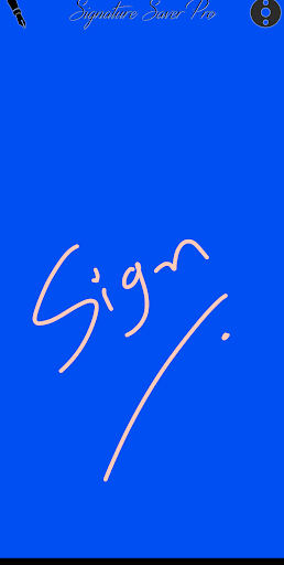Signature Saver Pro Screen 3