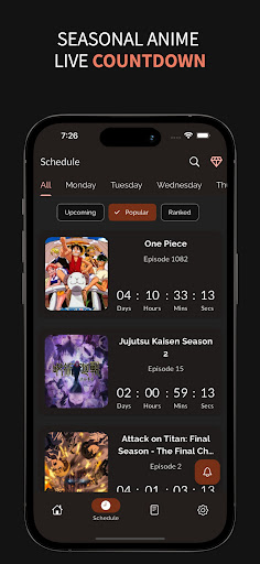 Animenetic: Anime Countdown Screen 2