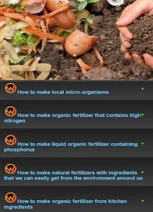 有機肥料を作ることを学ぶ