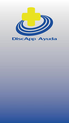 Android application DiscApp Ayuda screenshort