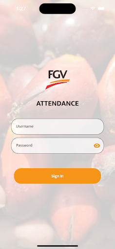 Android application FGVPI Attendance screenshort