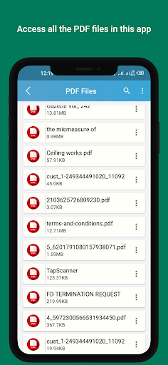 All document reader and Viewer Screen 2