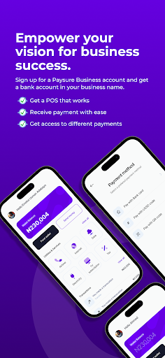Android application Paysure Agency screenshort