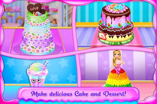 Christmas Doll Cooking Cakes Screen 3