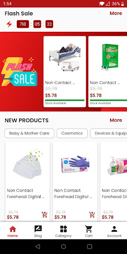 Shop and Care Screen 2