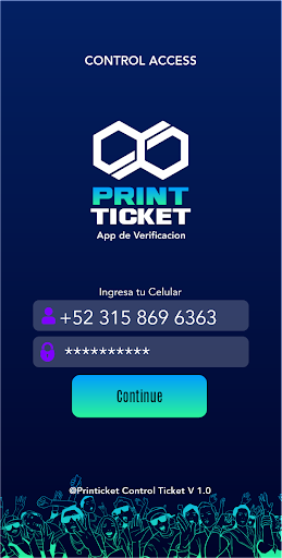 Printicket V2 Screen 3