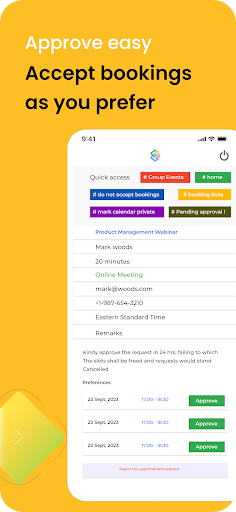 imeetify-Business App Screen 3