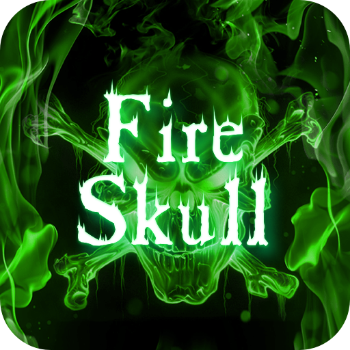 Fire Skull Font for FlipFont ,  Icon