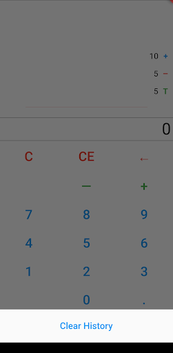 10-Key Calculator Screen 2