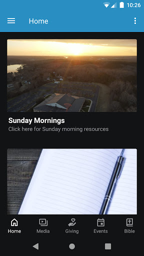 Android application Covenant Church Anderson screenshort