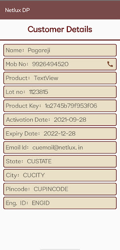 Netlux Dealer Portal Screen 3