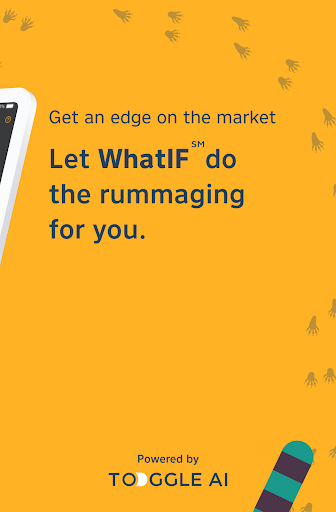 Screenshot of WhatIF Earnings by TOGGLE AI