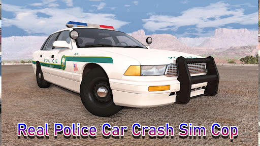 Real Police Car Crash Sim Cop Screen 3