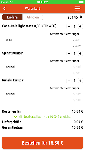 Kumpir König Screen 2