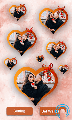 Android application Crazy Magicly Love Heart Slide screenshort