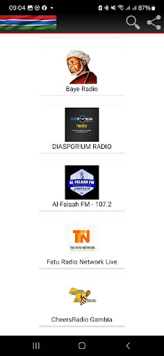 Gambia Radio Screen 2