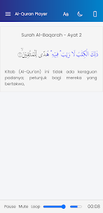 Al-Quran Player: Text & Audio