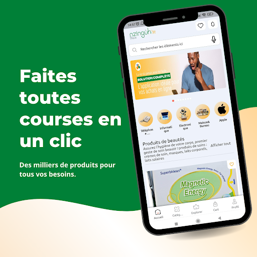 Android application Nzingùh Store screenshort