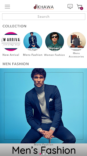 diKHAWA Online Fashion Screenshot 2 - AppWisp.com