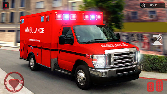救護車模擬器遊戲