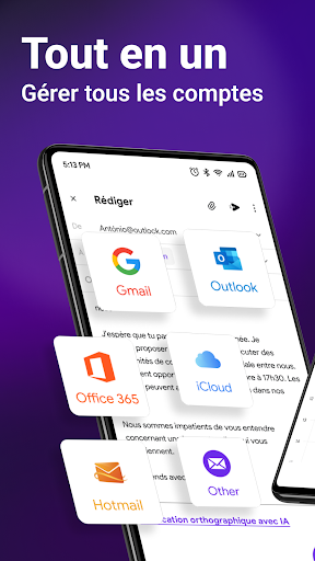 Aperçu de l'application