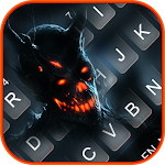 Cover Image of Download Burning Evil Demon Keyboard Th  APK
