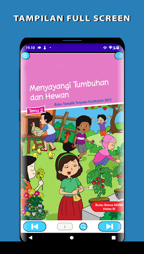 Android application Kelas 3 Tema 2 screenshort