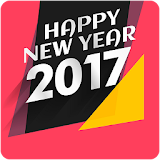 Top Happy New Year Texto 2017 icon