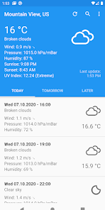 Forecast Weather: Realtime inf 1.20.3 APK + Mod (Free purchase) for Android