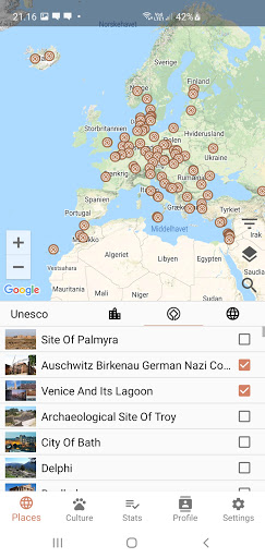 TAchies: Travel Achievements Screen 3