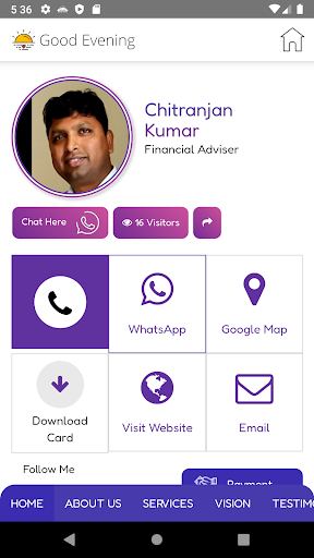 Android application Chitranjan Kumar screenshort