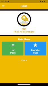 BNB Price All Exchanges