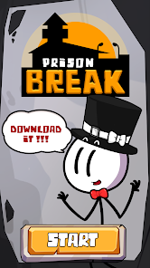 Stickman Escape Prison 1.03 APK + Мод (Unlimited money) за Android