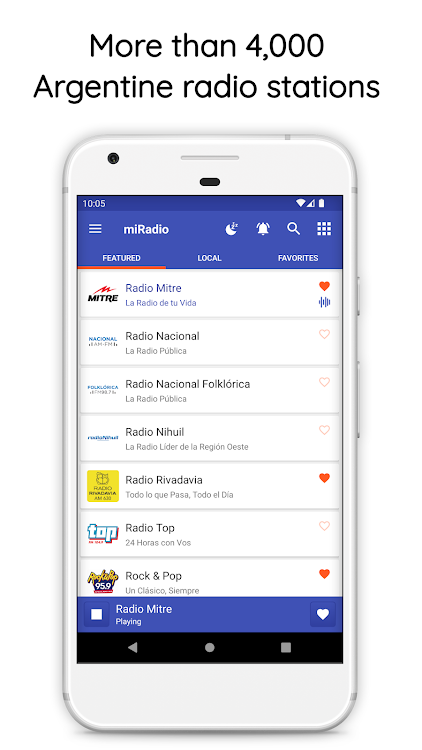 miRadio: FM Radio Argentina - 13.7. - (Android)