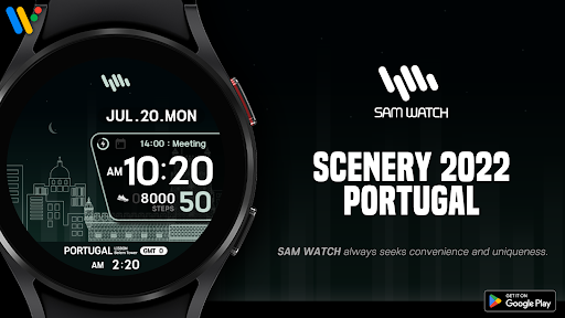 Android application SamWatch Scenery 2022 Portugal screenshort