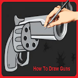 How to Draw a Gun icon