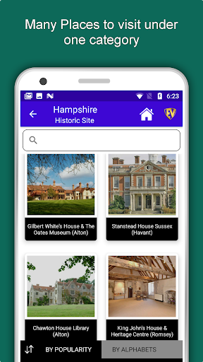 Hampshire Travel & Explore, Of Screen 3