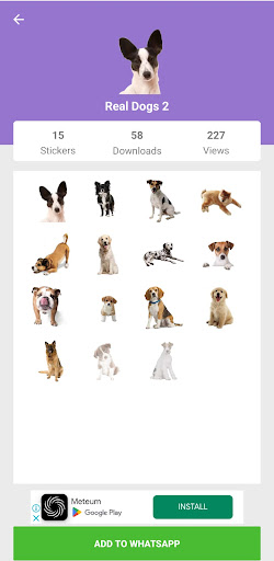 Dog Stickers For WhatsApp Screen 3