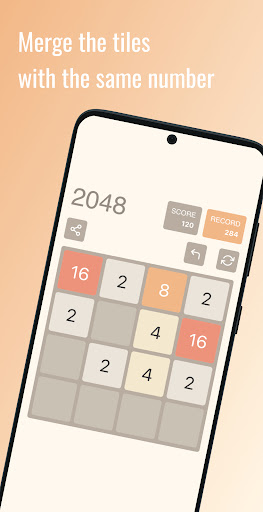 Android application 2048 Unlimited screenshort