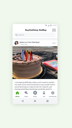 BuyNothing Screen 2