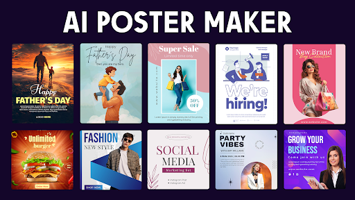 Screenshot of Poster Maker AI Flyer maker
