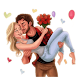 456+ Cute Couple Stickers - Androidアプリ