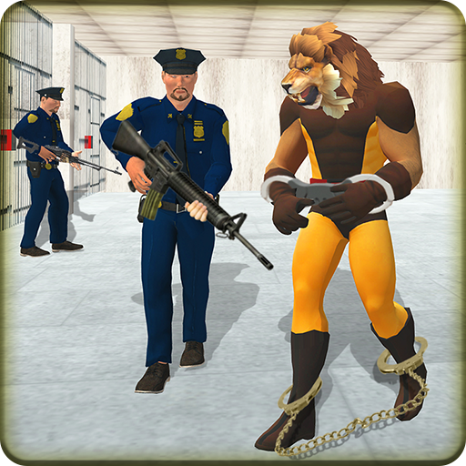 Lion Prison Escape Crime Shoot