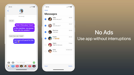 Android application Messages Phone 15 - OS 17 Pro screenshort