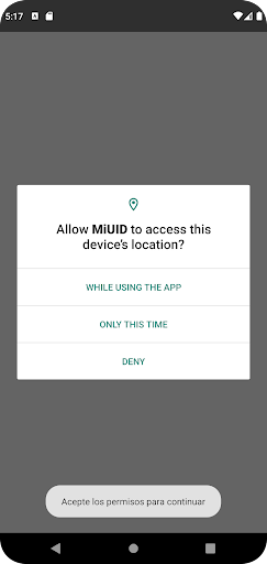 MiUID Screen 2