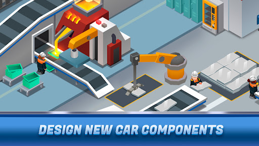 Idle Car Factory Tycoon MOD APK v0.9.8 (Unlimited Cash)