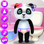 Cover Image of Tải xuống Baby Panda - The Cutest Pet Caring  APK