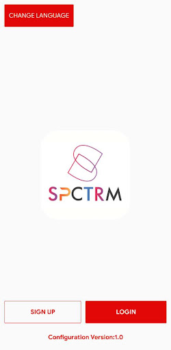 Android application SPCTRM Driver screenshort