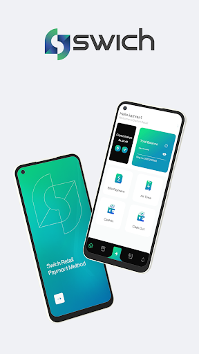 Android application Swich Retail screenshort
