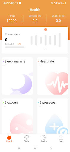 Android application IMFitPro screenshort